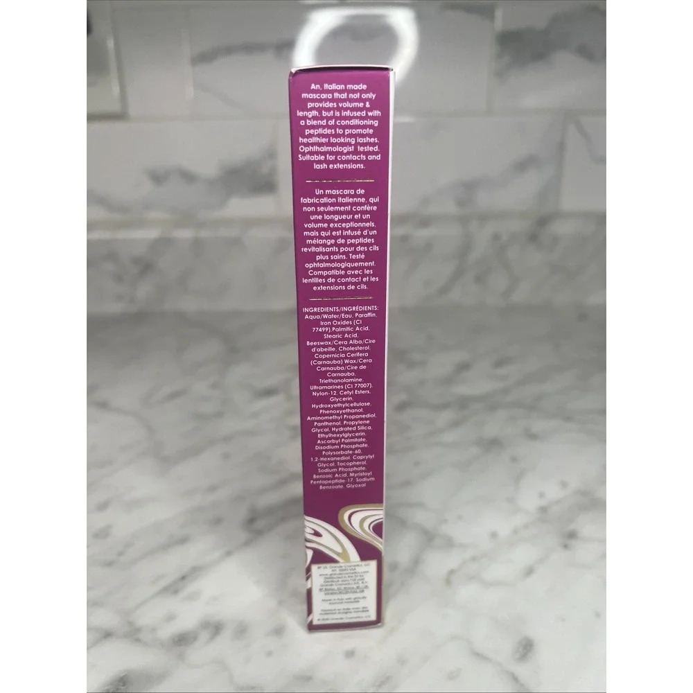 Grandelash Grande Mascara Conditioning Peptide RICH‎ BLACK .20 oz FULL SIZE